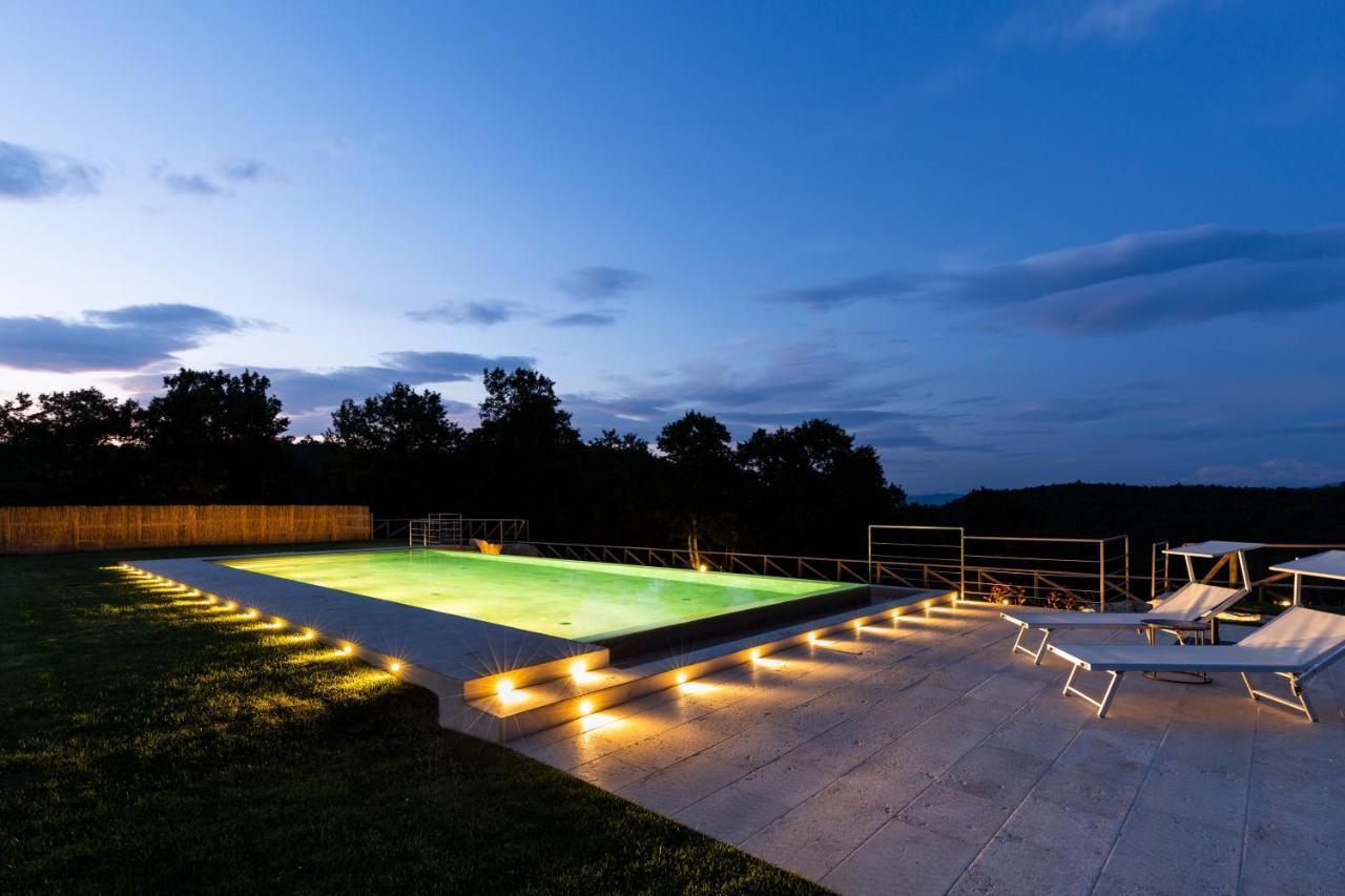 Il Giuncheto Bed and Breakfast Trequanda Eksteriør billede