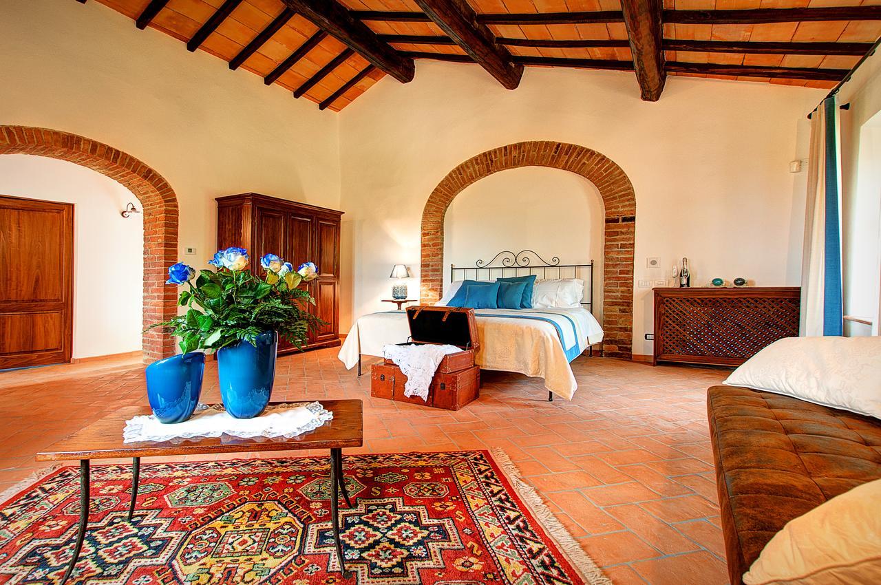 Il Giuncheto Bed and Breakfast Trequanda Eksteriør billede