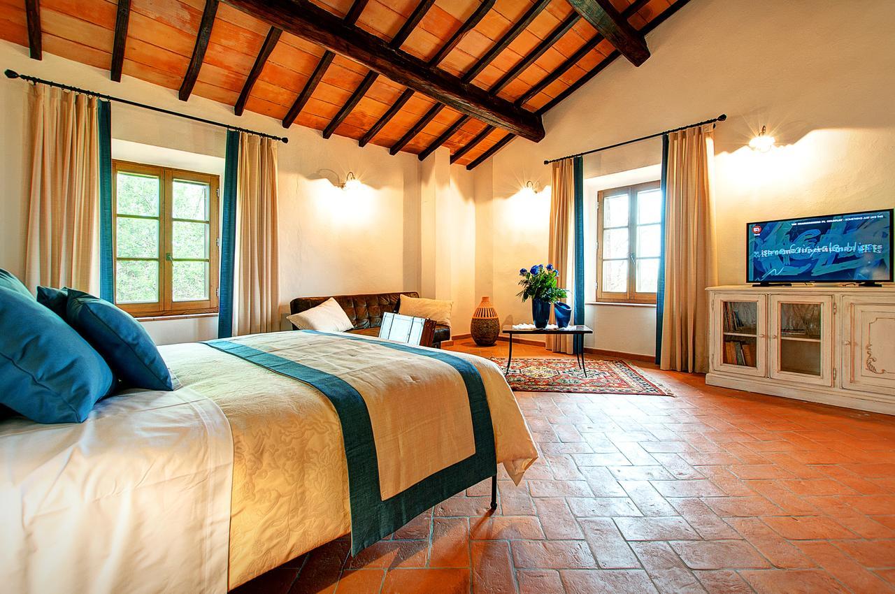 Il Giuncheto Bed and Breakfast Trequanda Eksteriør billede