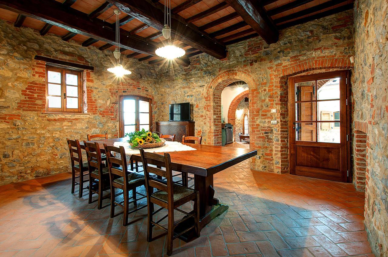 Il Giuncheto Bed and Breakfast Trequanda Eksteriør billede